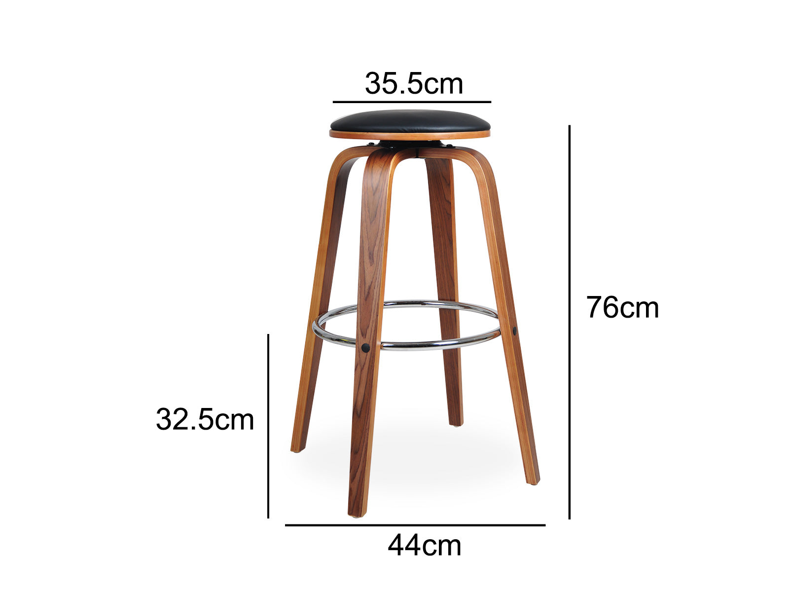 Bar Stool X2 Pr5194 Bar Stools Nz Depot 7 - Nz Depot