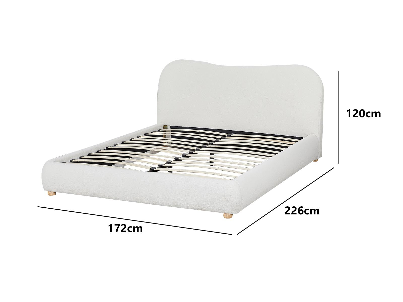 Bed Frame Queen Pr8993 Bed Frames Nz Depot 7 - Nz Depot