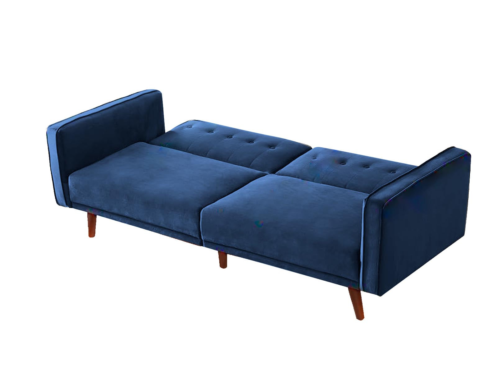 Berman Futon Sofa Bed Velvet PR8882 Sofas Sectionals Sofa Beds NZ DEPOT 5