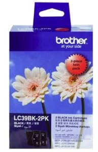 Brother LC39BK2PK Black Ink Cartridge Twin Pack NZ DEPOT