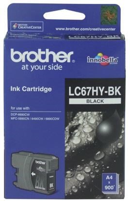 Brother LC67HYBK Black High Yield Ink Cartridge - NZDEPOT