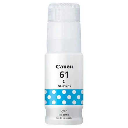 Canon GI61C PIXMA MegaTank Ink Bottle Cyan - NZDEPOT