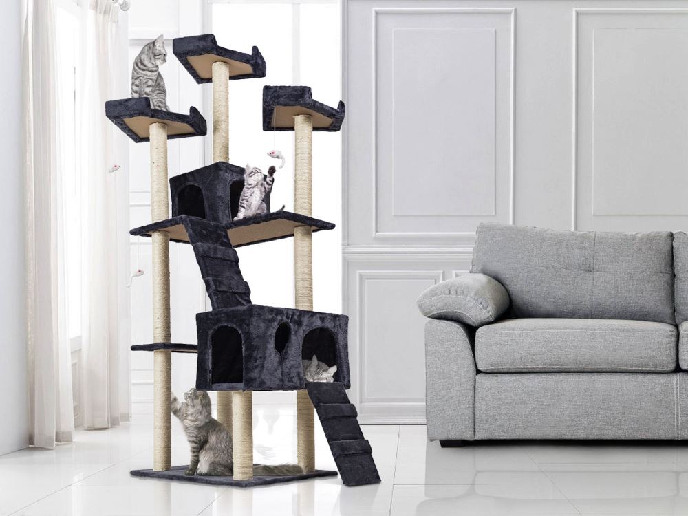 Cat Tree 185Cm PR2473 Bedding NZ DEPOT 4