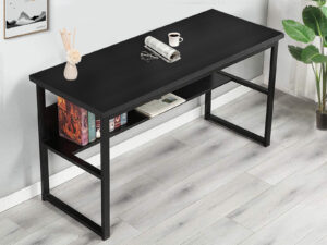 Coelsh Computer Desk with Bookshelf Black PR9319 Desks NZ DEPOT 2