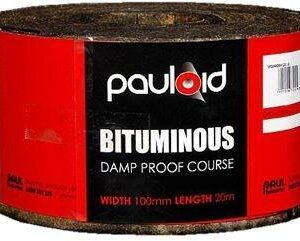 Pauloid Bituminous Damp Proof Course is a heavy weight kraft paper