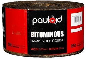 Pauloid Bituminous Damp Proof Course is a heavy weight kraft paper