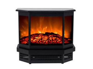 Electric Fireplace Free Standing With 3 Side Heating PR9038 Wall Heater NZ DEPOT