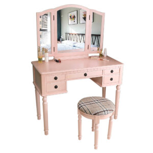 Eloise Dressing Table Set Pink