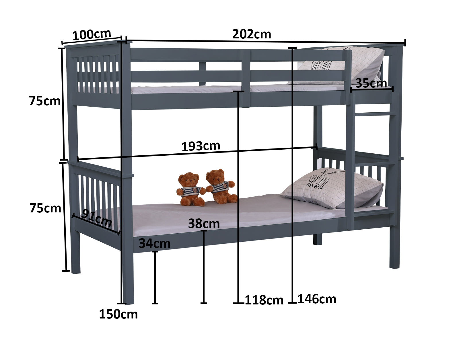 Bunk Beds - Nz Depot