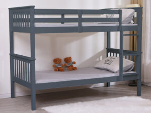 Enkel Bunk Bed Grey Pr9241 Bed Frames Nz Depot - Nz Depot