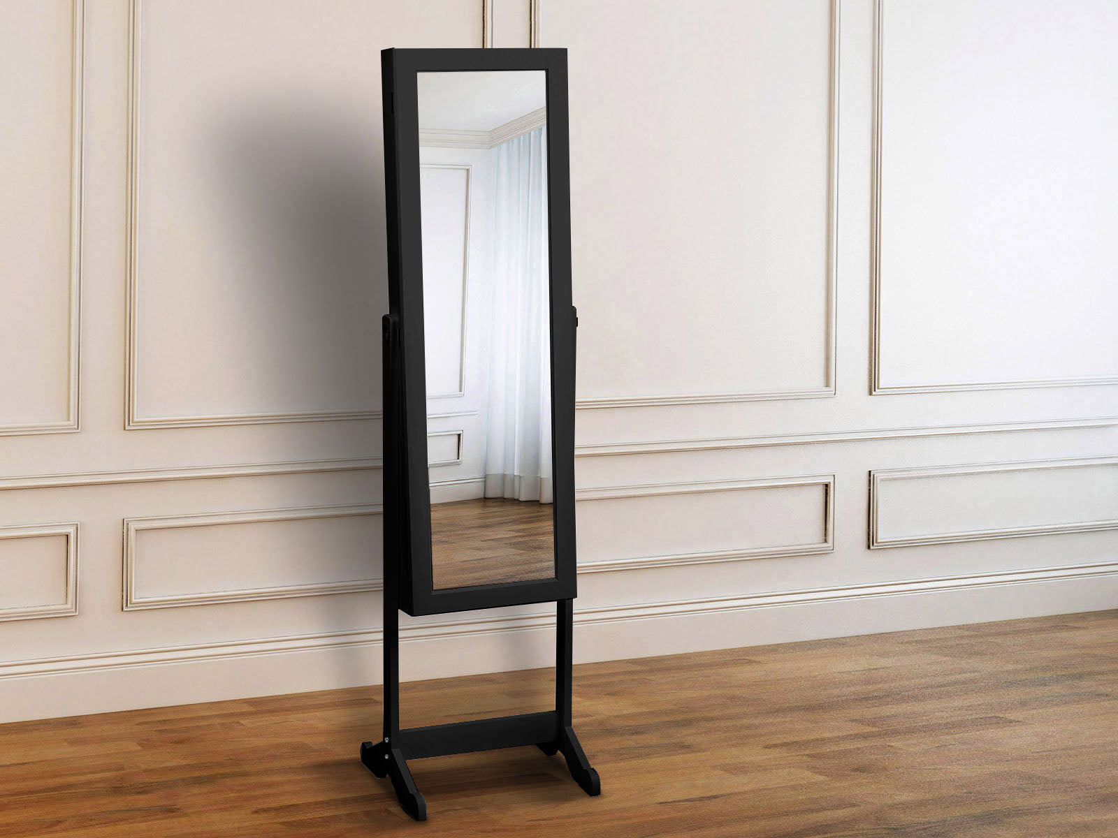 Floor stand Jewelry cabinet PR6473 Mirror Cabinet NZ DEPOT 8