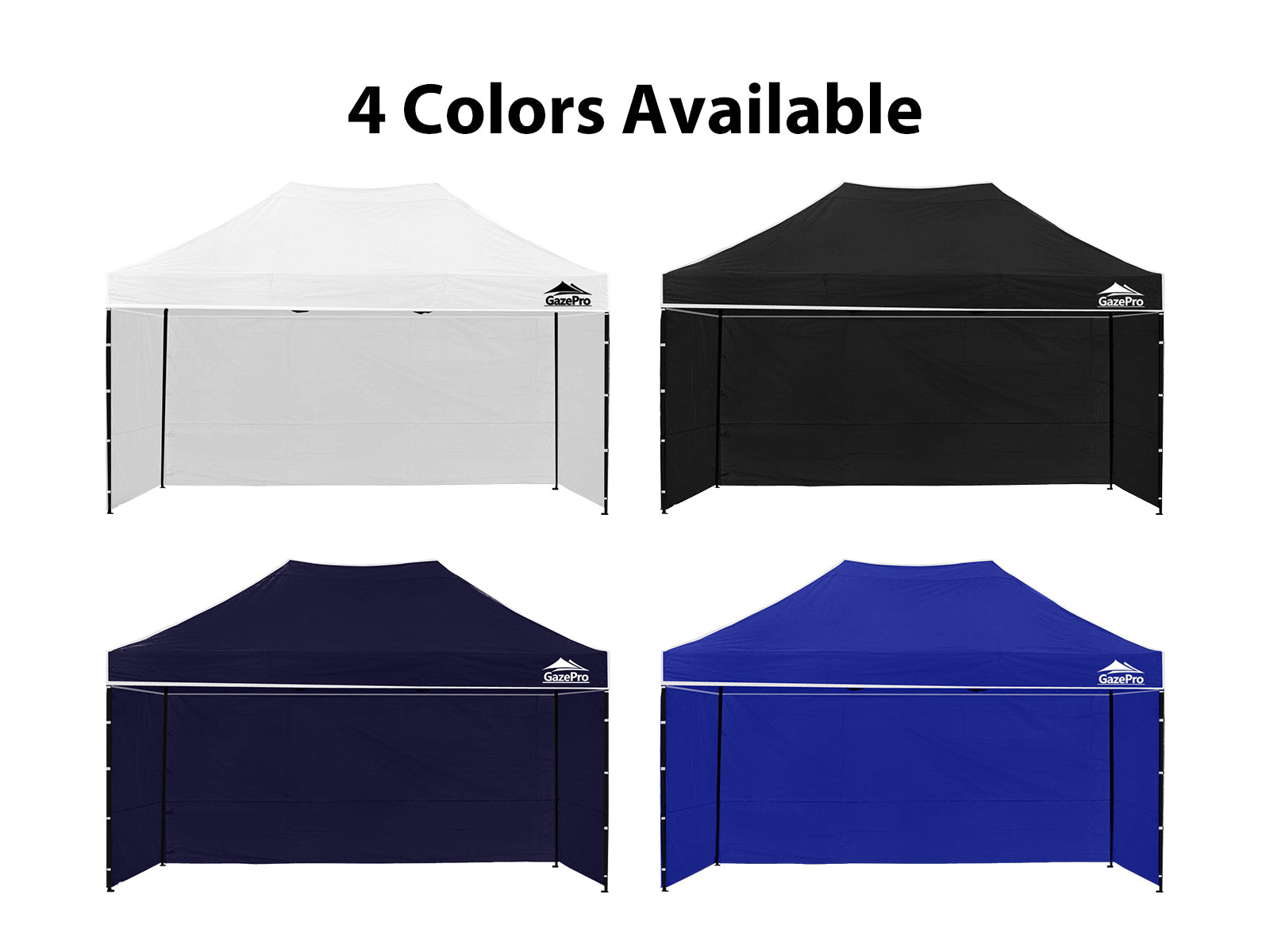 Gazebo C Silver Coated Roof 3X4.5M Blue Pr9258 Gazebos Nz Depot 9 - Nz Depot