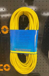 Heavy Duty Extension Cord Yellow 5806 Hardware DIY Electrical NZ DEPOT