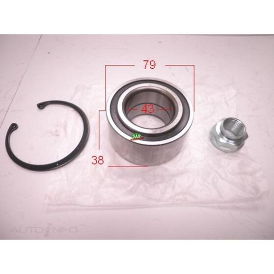 Honda Civic Front Wheel Bearing Kit - Sas-Wb504 - Nz Depot