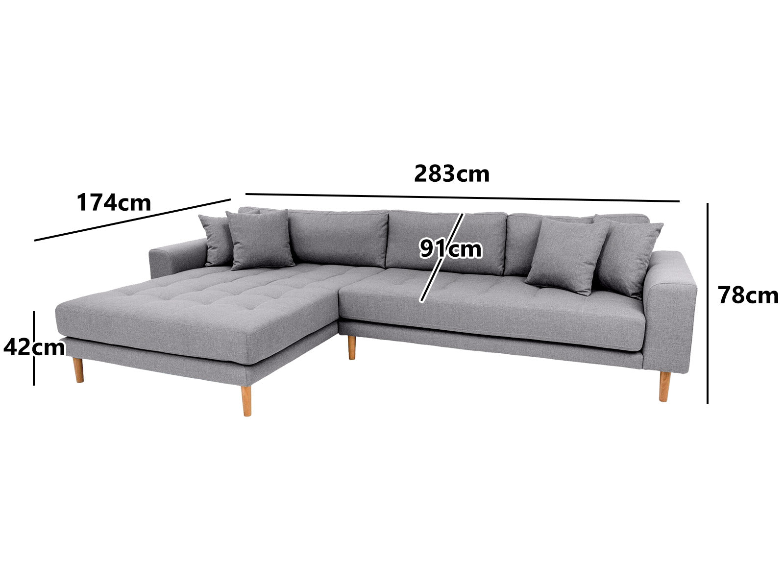 Horton Reversible Sectional Sofa PR9245 Sofas Sectionals Sofa Beds NZ DEPOT 5