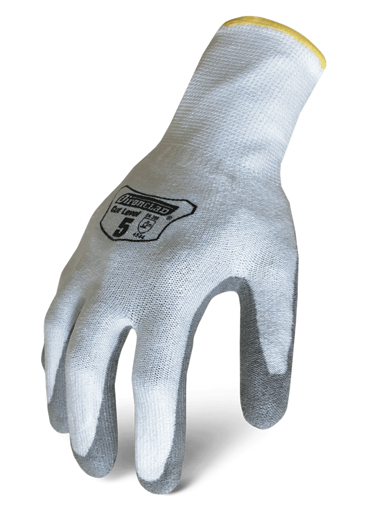 Ironclad Knit Cut 5 (Nitrile Palm) Glove - 1 x Pair The Ironclad Knit Cut 5 is CE EN388 level 5 with a nitrile palm