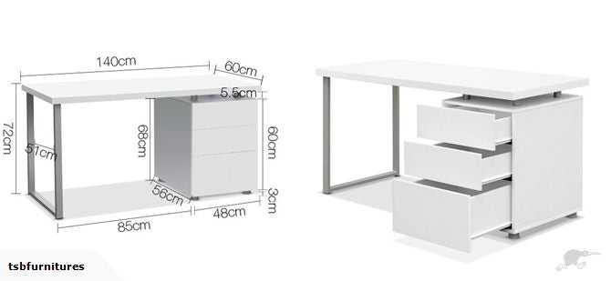 Katrina Study Table PR6223 Desks NZ DEPOT 4