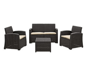 Kola 4PC Outdoor Lounge PR8738 Outdoor Furniture NZ DEPOT