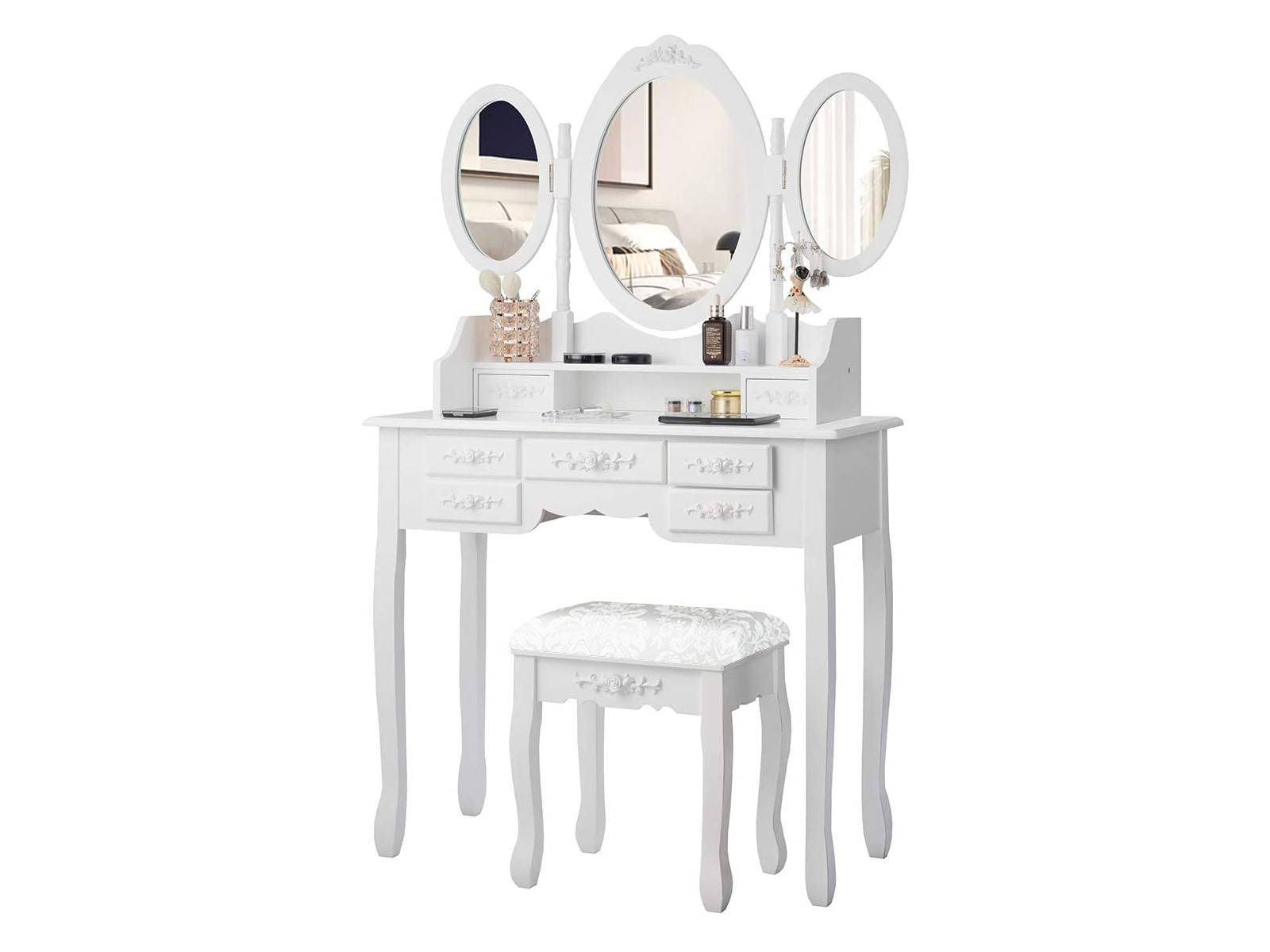 Ktaxon Dressing Table Set