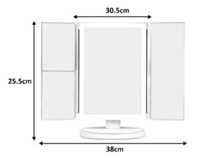 Led Tabletop Make Up Mirror Pr6113 Dressing Tables Nz Depot - Nz Depot