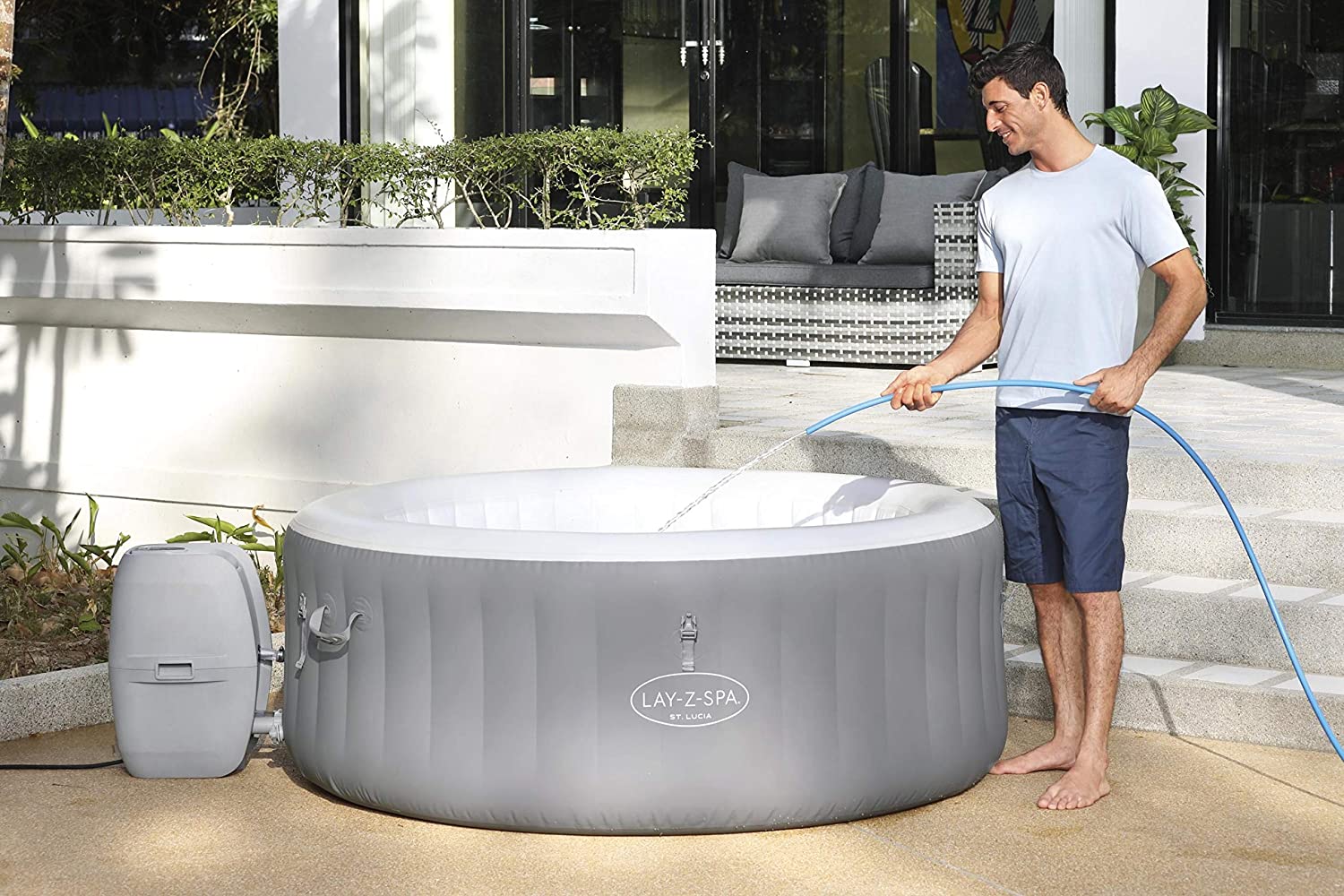 Lay Z Spa PR8852 Swimming Pools Air beds NZ DEPOT 3