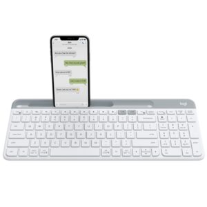 Logitech K580 Multi-Device Wireless Keyboard - Grey - NZDEPOT