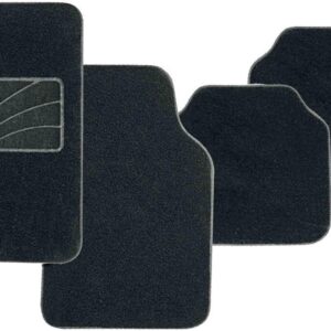 Carpet Mat Set - With deep pile and heel pad -  Covers the centre hump or can be cut to fit -  Odourless