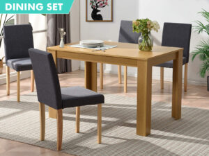 Melinsa Wooden Dining Set PR9437 Dining Tables NZ DEPOT 1