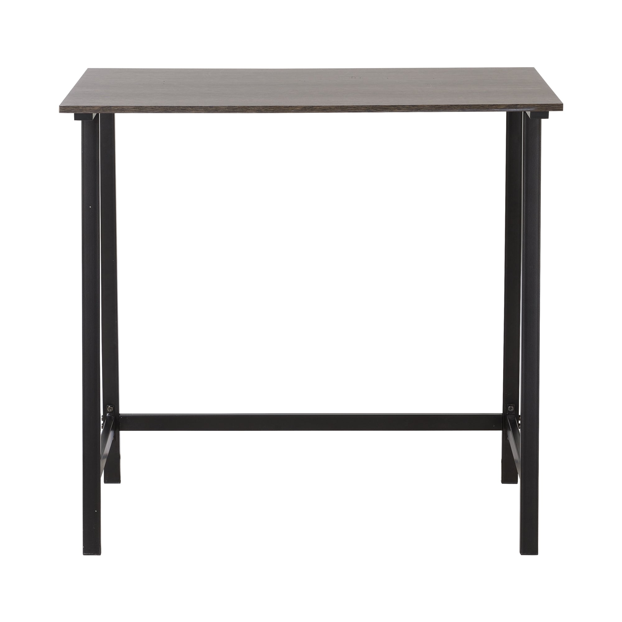 Metal Desk Dark Brown -