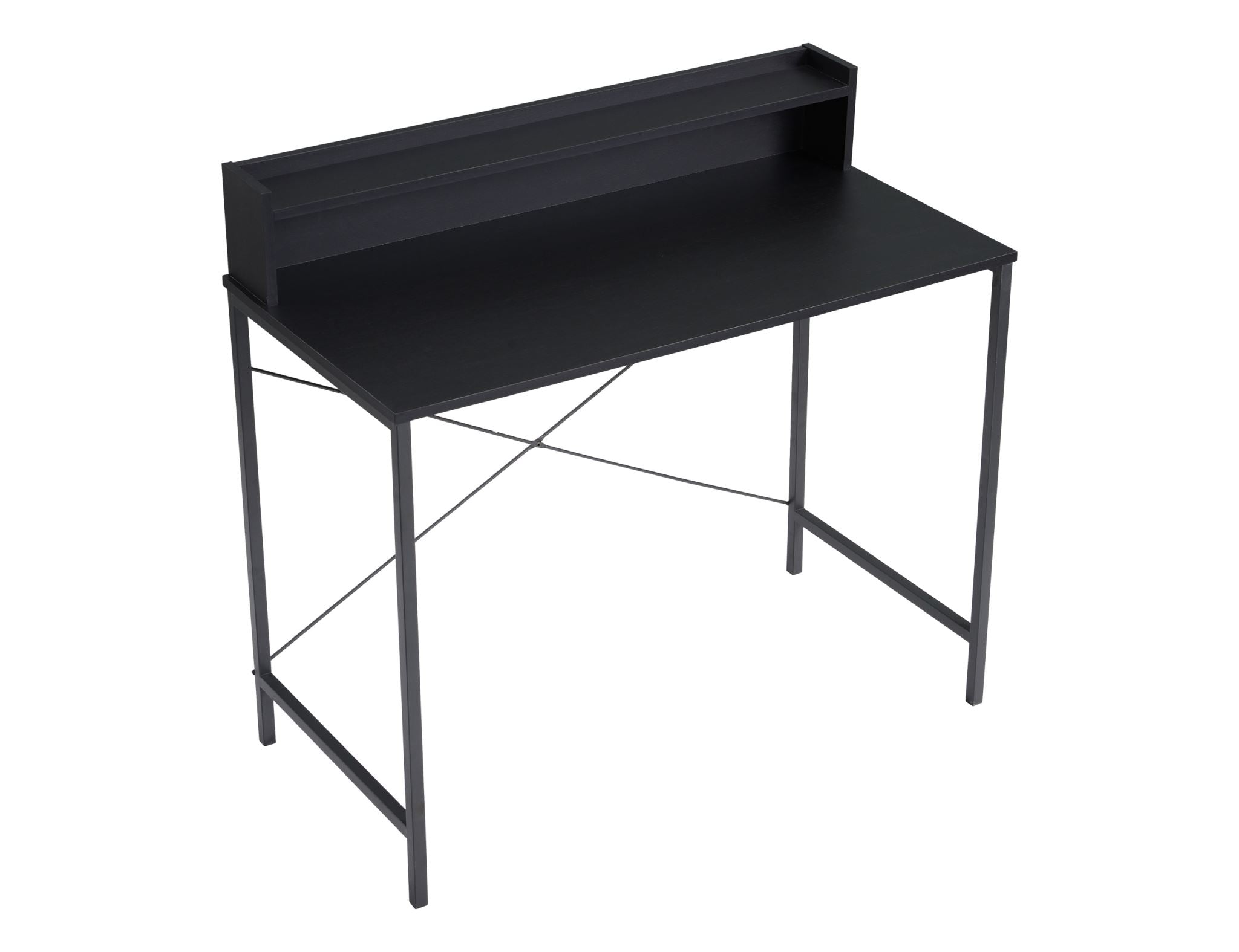 Metal Desk With Shelf Black Pr8773 Desks Nz Depot 5 - Nz Depot