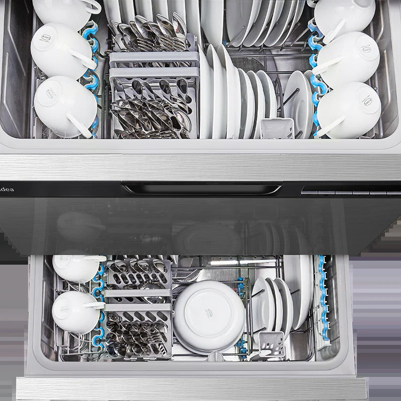 Midea 14 Place Settings Double Drawer Dishwasher JHDWDD14SS PR9192 Small Appliance NZ DEPOT 4