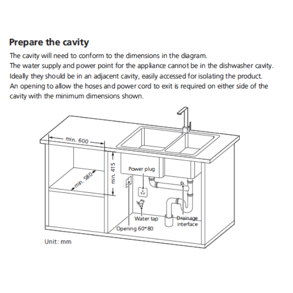 Midea 7 Place Settings Single Drawer Dishwasher Stainless Steel Jhdwsd7Ss Jhdwsd7Ss Nzdepot 2 - Nz Depot