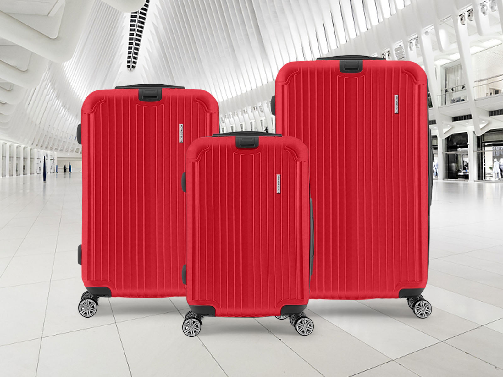 New Luggage Red Pr2749 1 Luggage Sets Nz Depot 3 - Nz Depot