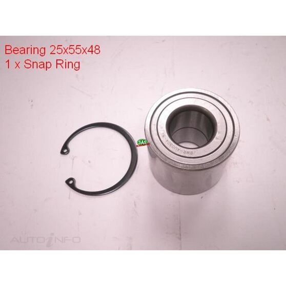 Nissan March K13 Rear Wheel Bearing Kit - SAS-WB112 - NZ DEPOT