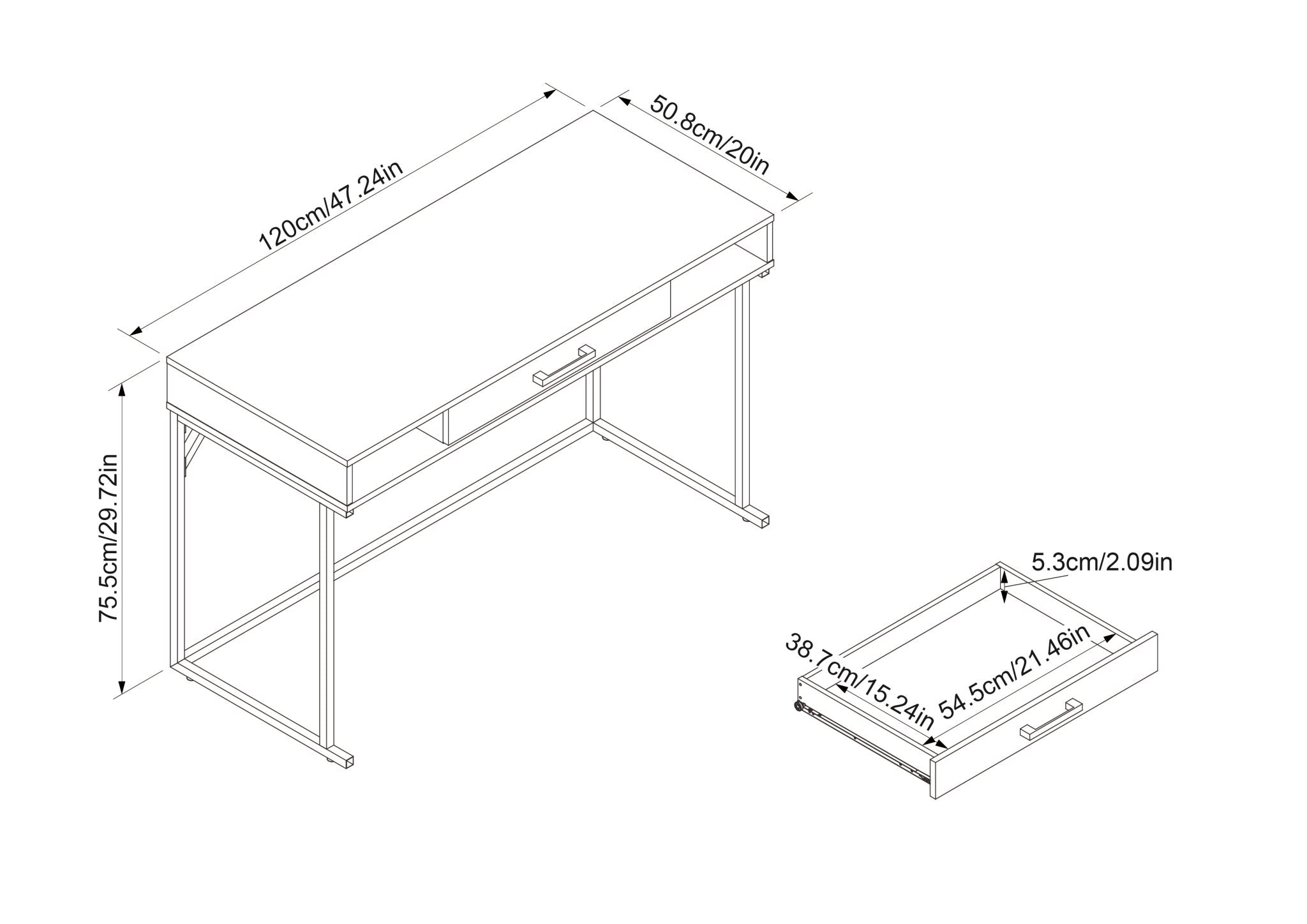 Office Desk PR8782 Desks NZ DEPOT 3