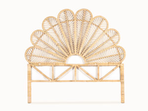 Rattan Headboard Peacock King PR7208 2 Headboards NZ DEPOT