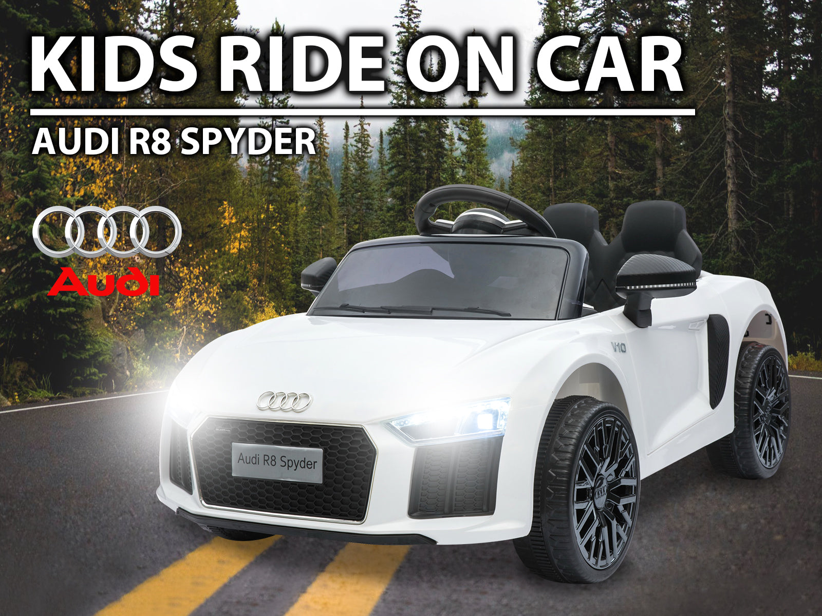 Ride On Car Audi Pr66622 Kid Organisers Nz Depot 5 - Nz Depot