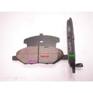 Royale Brake Pads Front- SAS-BP1819 (Nissan March 02-) - NZ DEPOT