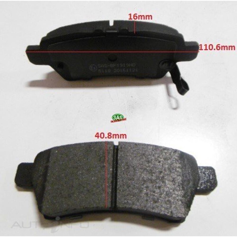 Royale Brake Pads - Rear