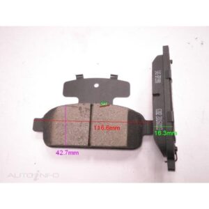 Royale Brake Pads Rear SAS BP1990 Holden Cruze 09 42413762838787 NZ DEPOT