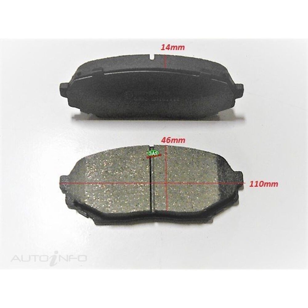 Royale Brake Pads - SAS-BP1178 (Mazda MX5