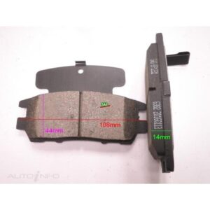 Royale Brake Pads SAS BP1231 Mitsubishi Pajero 91 42414060798211 NZ DEPOT