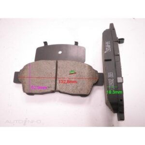 Royale Brake Pads - SAS-BP1267 (Toyota Corona / Rav4 92-00) - NZ DEPOT