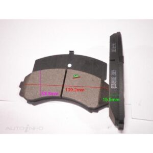 Royale Brake Pads SAS BP1385 Mazda MPV 42413801832707 NZ DEPOT