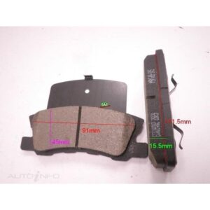 Royale Brake Pads SAS BP1464 Mitsubishi Various 00 Peugeot 42413755465987 NZ DEPOT