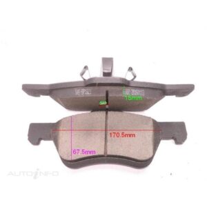 Royale Brake Pads - SAS-BP1821 (Ford Escape 06-) - NZ DEPOT