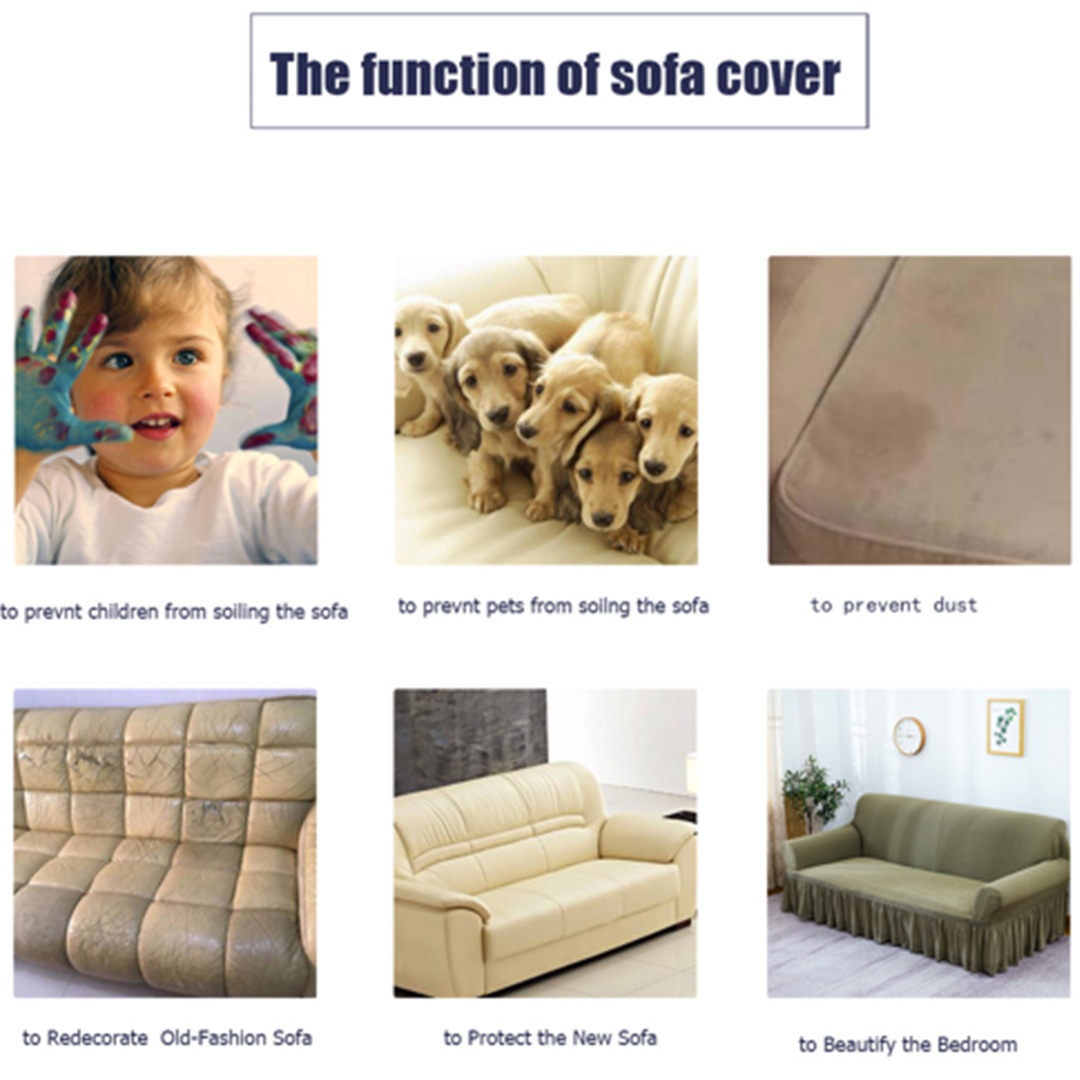 Soga 1-Seater Grey Sofa Cover Couch Protector High Stretch Lounge Slipcover Home Decor, Home &Amp; Living, Home Decor, Sofa Covers, , ,  - Nz Depot 6