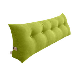 SOGA 100cm Green Triangular Wedge Bed Pillow Headboard Backrest Bedside Tatami Cushion Home Decor, Furniture, Living Room Furniture, Occasional Chairs, , ,  - NZ DEPOT 1