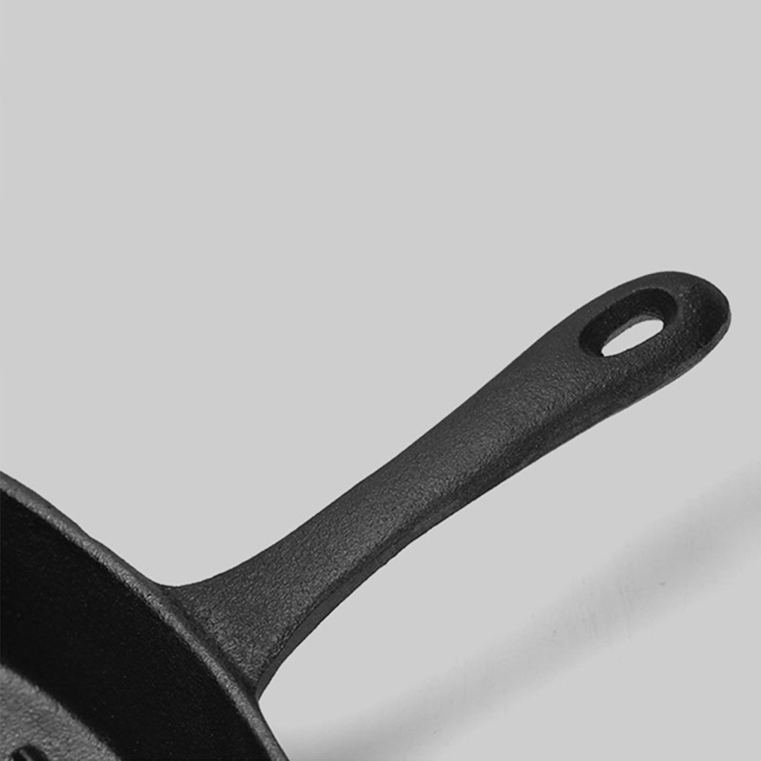 Soga 26Cm Square Ribbed Cast Iron Frying Pan Skillet Steak Sizzle Platter With Handle, Home &Amp; Living, Kitchen &Amp; Dining, Cookware, Frying Pans, ,  - Nz Depot 4