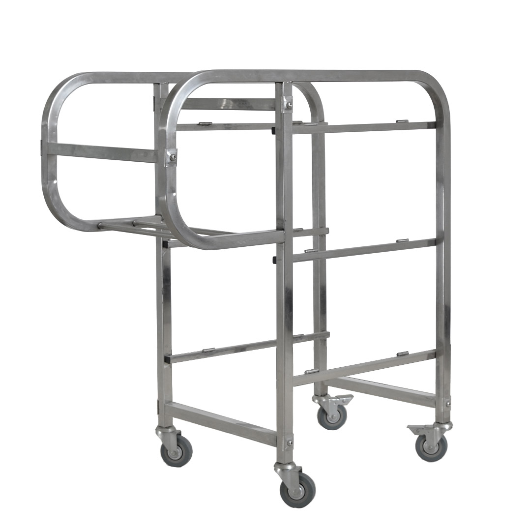 SOGA 2X 3 Tier Food Trolley Food Waste Cart Five Buckets Kitchen Food Utility 82x43x92cm Square, Business & Industrial, Food Service, Food Service Carts, , ,  - NZ DEPOT 4